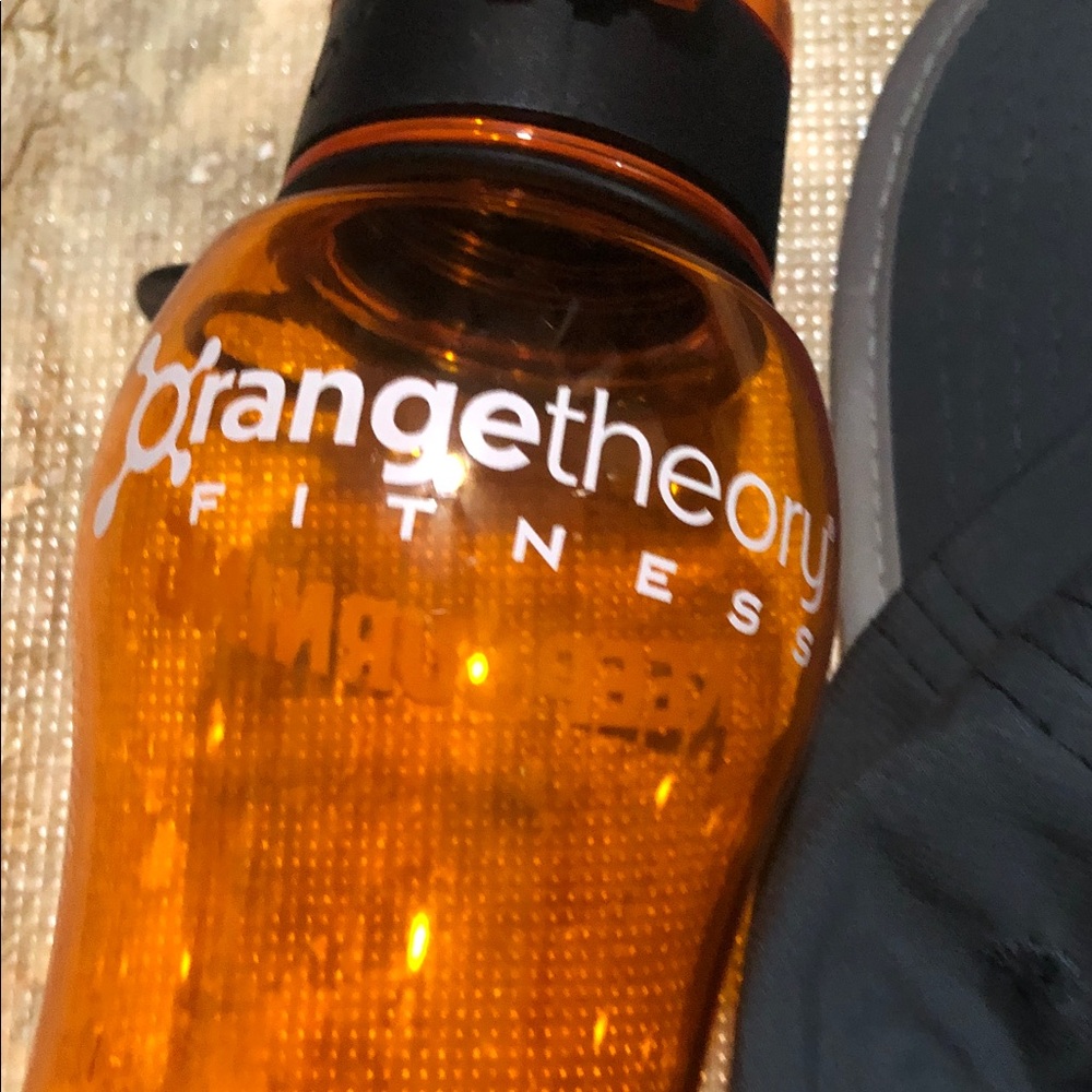 Orangetheory Black Performance Hat with White Logo and cup - Picture 6 of 6